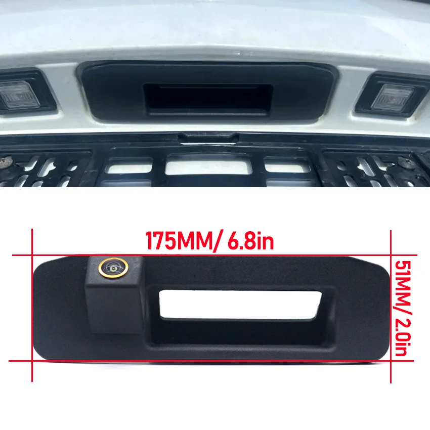 170° AHD 1280×720P Car Reverse Backup Trunk Handle Camera For Mercedes Benz GLA-Class X156 GLA180 GLA200 GLA260 2014 2015 2016
