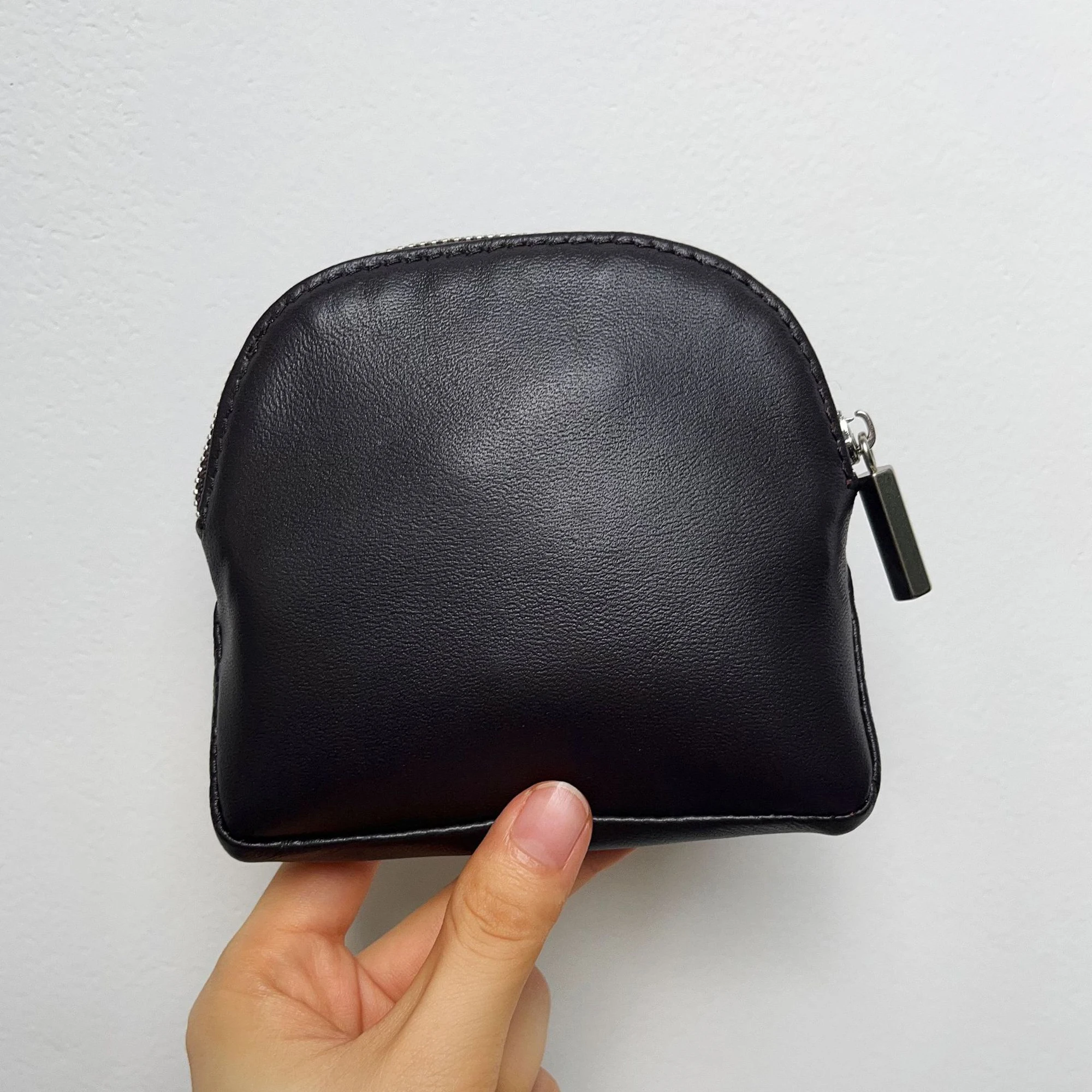CKKUI Vintage Genuine Leather Lambskin Coin Purse Retro Zipper Luxury Designer Clutch Bag High Quality Portable Mini Zero Wallet