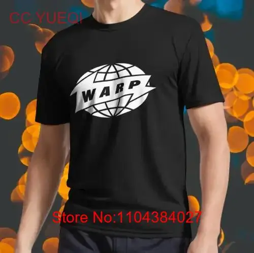 

New T Shirt Warp Records Logo Active Size S to 5XL long or short sleeves