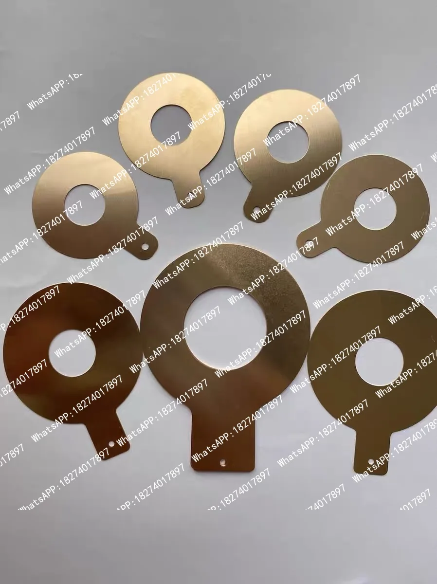 Transducer white copper sheet ultrasonic mask machine generator electrode sheet vibrator piezoelectric high phosphorus ceramic