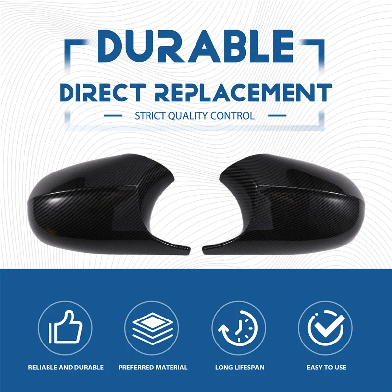 

A99F-Rearview Mirror Cover Rearview Mirror Cover For BMW For BMW 1 3 Series E87 E88 E90 E91