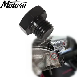 M12X10 Titanium Motorcycle Drive Shift Oil Cap For BMW R Series R45 R65 R75 R80 R90 R100 Accessories