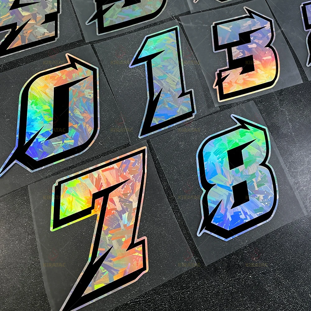 2 قطعة أرقام دراجة نارية عربية ثلاثية الأبعاد من الكربون مقاومة للماء لسكوتر دراجة نارية الجبهة هدية جسم السيارة شارات الفينيل #4