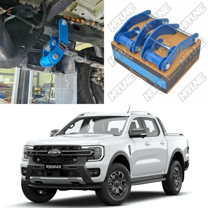 4x4 Accesorios Comfort Double Shackle Lift Kits Suspension Leaf Spring For Ranger T9 2022+