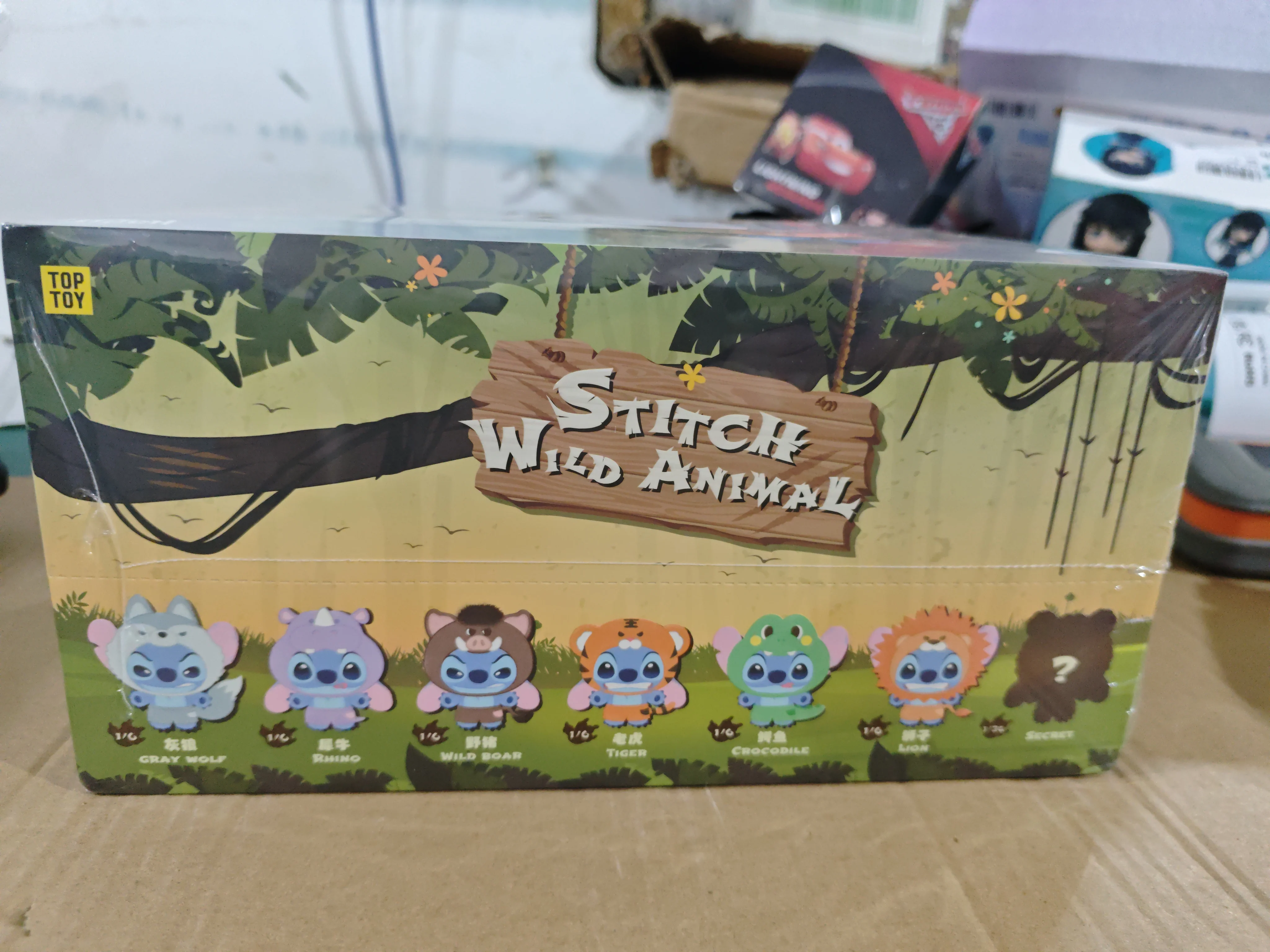 

Disney x Toptoy, натуральная стежка, серия диких животных, виниловая плюшевая кукла, слепая коробка, милая аниме-фигурка, брелок, игрушка, рождественские подарки