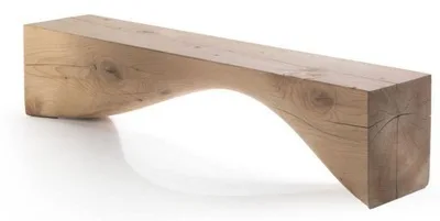 سجل البراز مقعد الخشب الصلب تغيير الأحذية البراز قاعة المعرض الشمال الإبداعية مقعد الرجعية متموجة