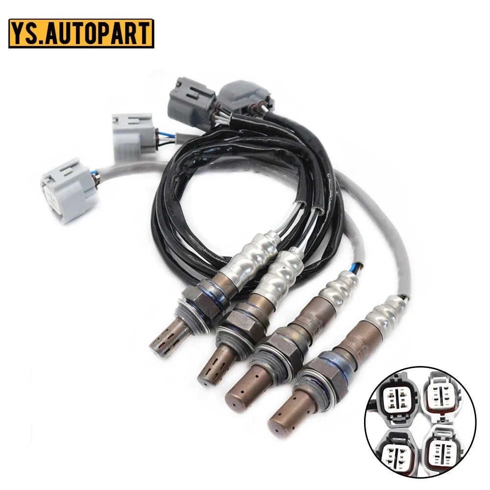 4PCS 234-9030 234-4798 Car Upstream&Downstream Air Fuel Ratio Lambda O2 Oxygen Sensor For Jaguar XJ8 XJR 2004 4.2L ZEBRA00312