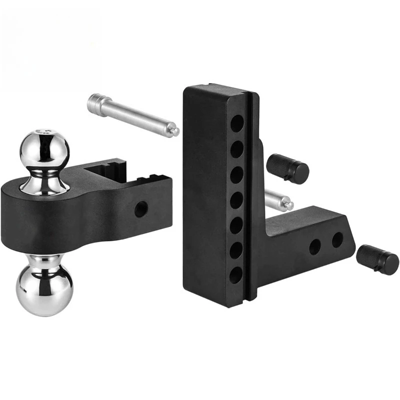 

Adjustable Aluminum Trailer Arm for 2-inch Square Mouth with Base, with Lock