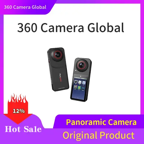 PilotPano-5.7K 360 ° AI 카메라 Labpano 흔들림 방지 방수 라이브 사이클링 스트리트 뷰 지구력 모션 파노라마 카메라