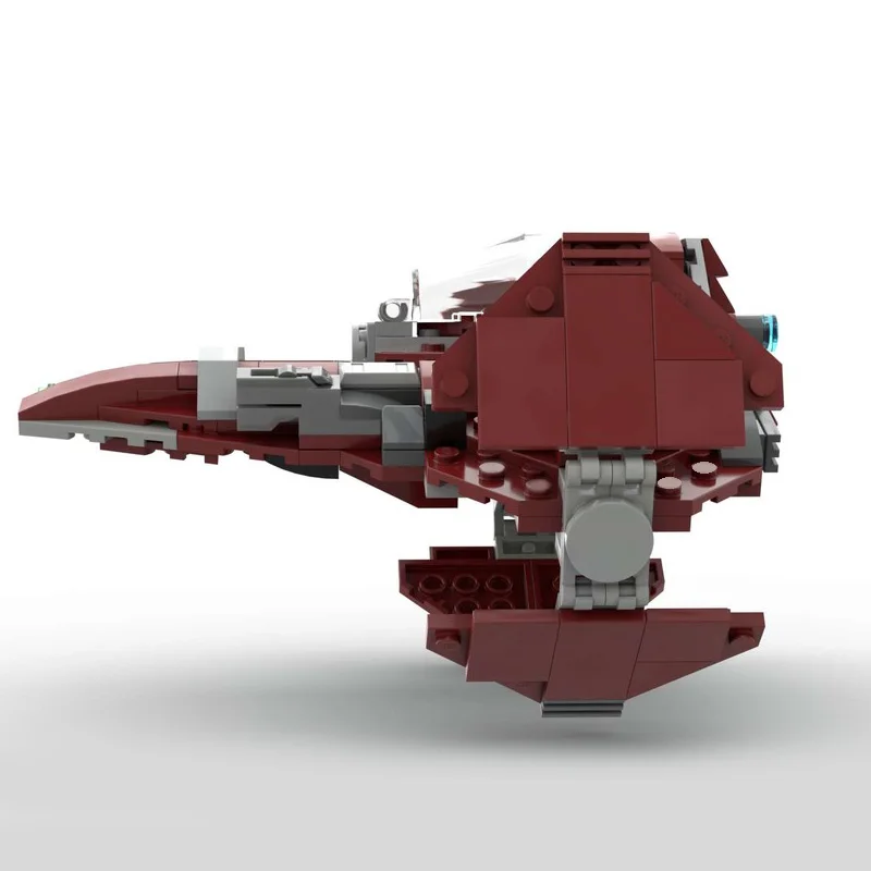 346 PCS Star Fighting ETA-2 Actis Interceptor - 75362 Alternative MOC Customize Modular Building Block DIY Toy Christmas Gift