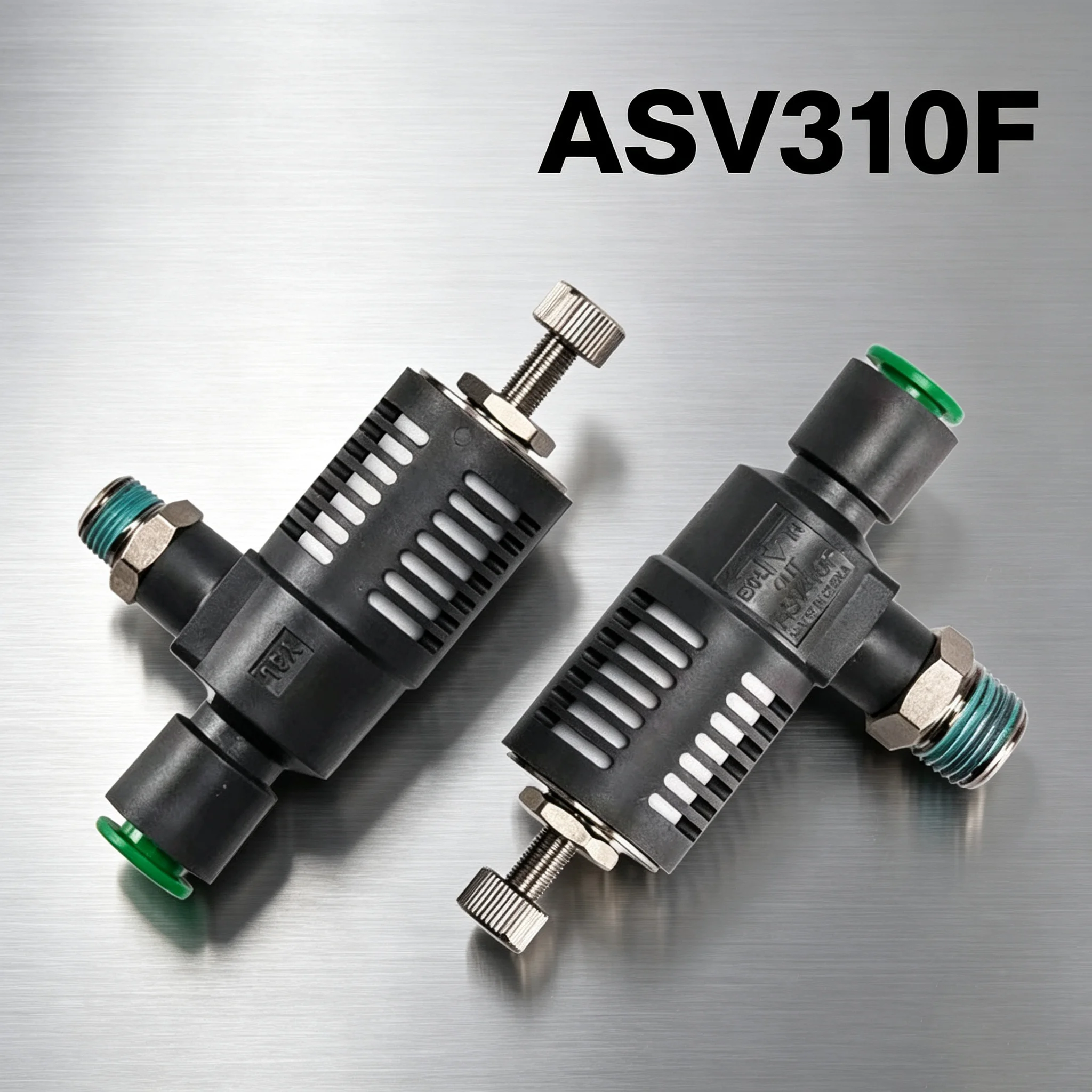 1PCS Quick Coupling Of Exhaust Valve With Throttling Muffler ASV310F ASV410F ASV510F-01-02-03-04-06S-08S-10S-12S