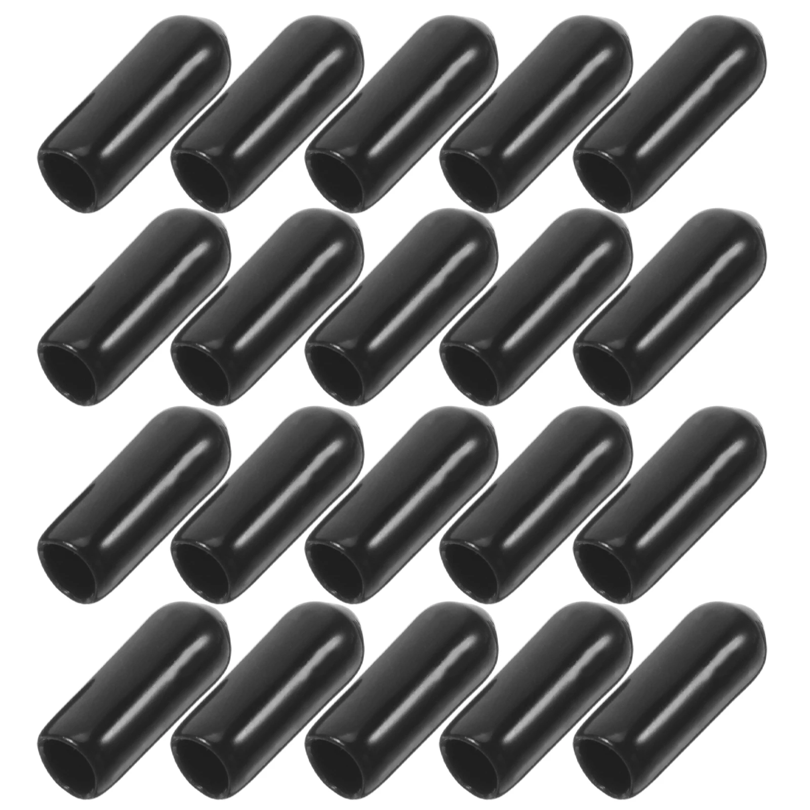 

100 Pcs Screw Protection Insulating Cap Bolt Thread Covers Fastener Caps Bolts Ends Protective Pvc