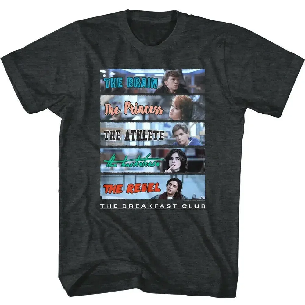 BREAKFAST CLUB Movie Characters Stereotype Big and Tall T Shirt