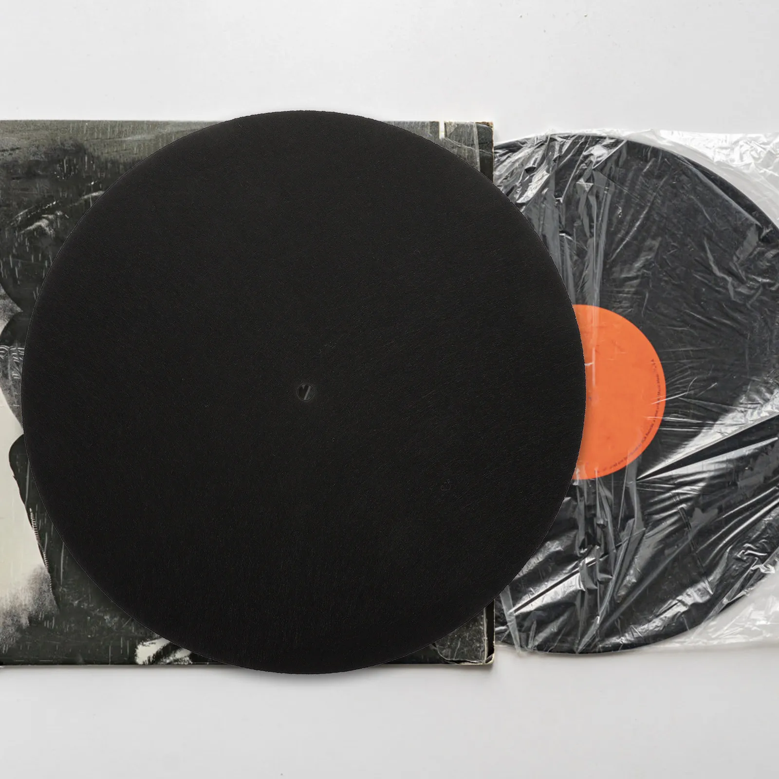 Turntable Mat 295mm Record Protective Pad Felt Slipmat Soft Vinyl Player Mat Anti-Static Record Player Accessories