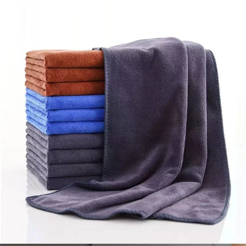 30x70cm Microfiber Towels Car Wash Drying Cloth Towel Household Cleaning Cloths Auto Detailing Polishing Cloth Home Clean Tools