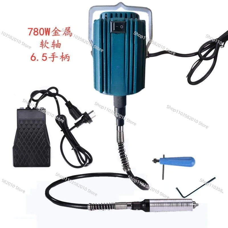 Mini electric hanging grinder, electric grinder, jade engraving machine
