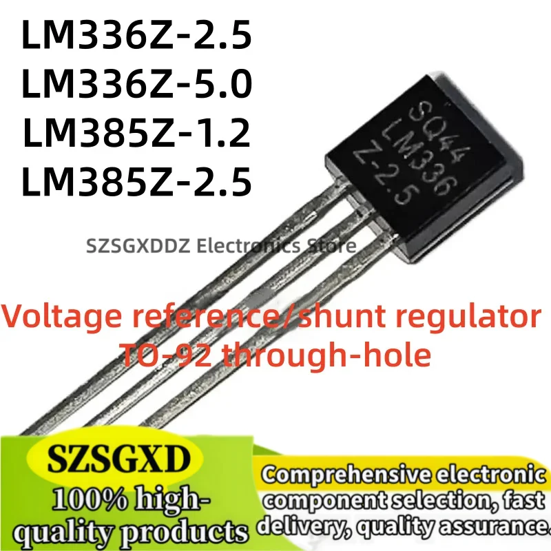 10Uds LM336Z-5.0 LM336Z LM336-2.5 LM336-5.0 LM385Z-2.5 TO92 LM385Z LM385 LM385-2.5 LM385Z-1.2 LM385-1.2 LM336Z-2.5 TO-92