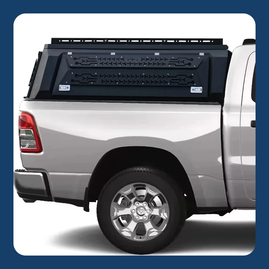 

Legendary Auto Parts Aluminum Alloy Material Truck Canopy Custom WaterProof and Locking Bed Cover for Ram 1500 Trx