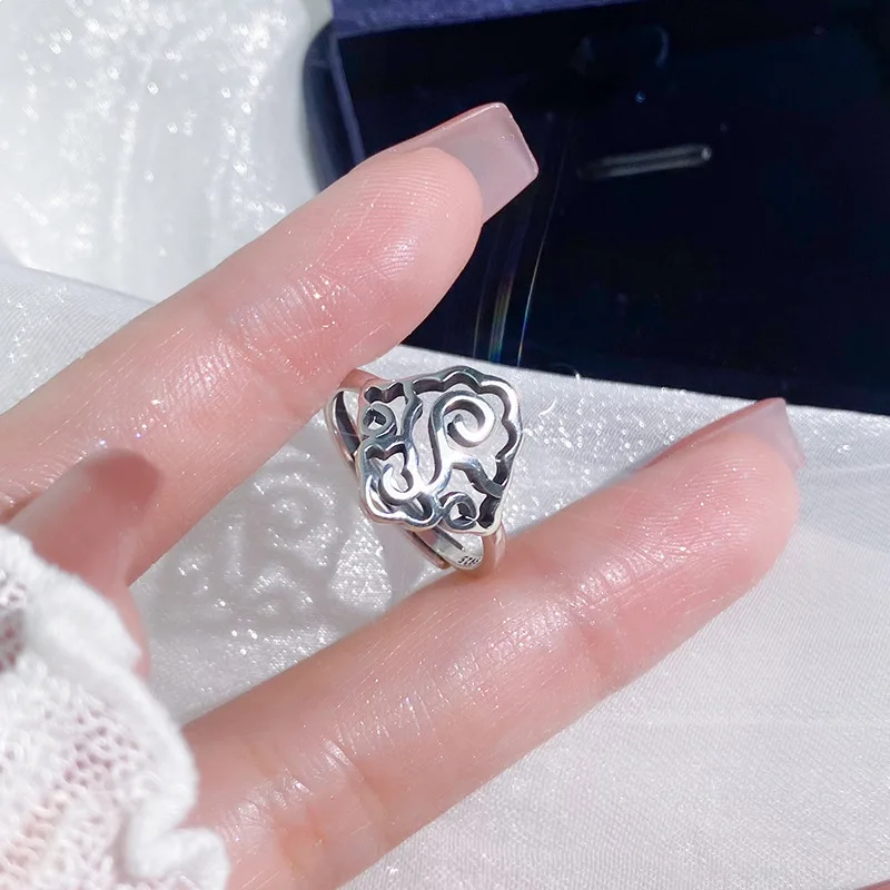 

925 Sterling Silver Cloud Engagement Rings For Women Dating Ring Wedding Elegant Designer Jewelry Ladies Accessories Jewellery