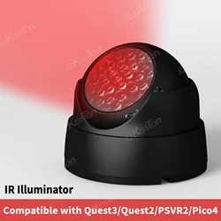 VR IR Illuminator for Meta Quest 3S /3 PSVR2 Enhance Hand Tracking Reduce Drift Infrared Light for Oculus Quest 2 Accessories