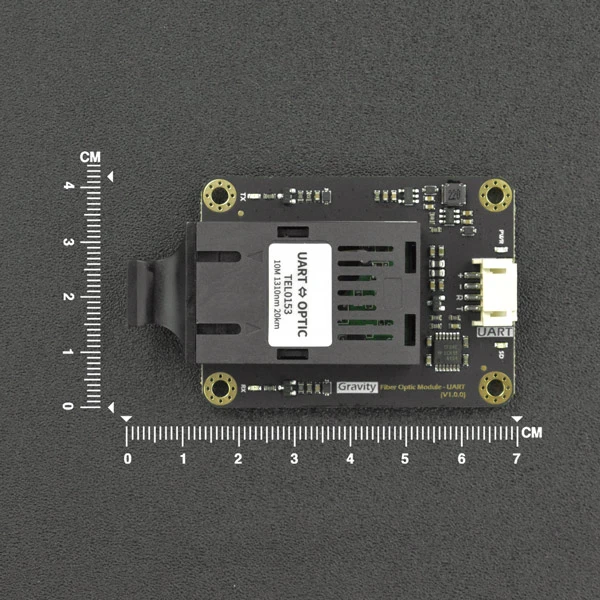 Gravity: UART fiber optic communication module