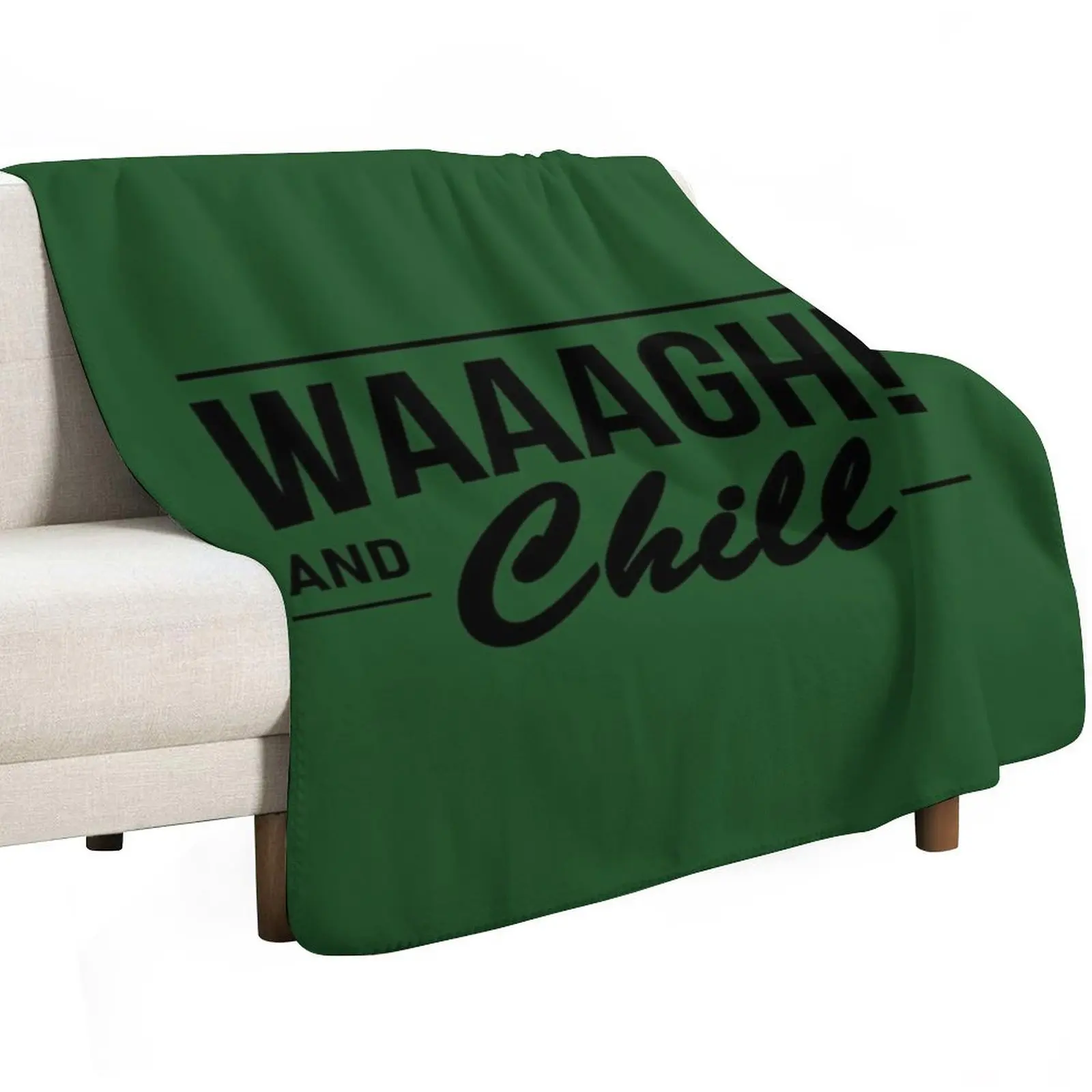 WAAAGH! (and chill) Throw Blanket For Decorative Sofa For Sofa Thin Blankets For Bed Nap Kid'S Stuffeds Blankets