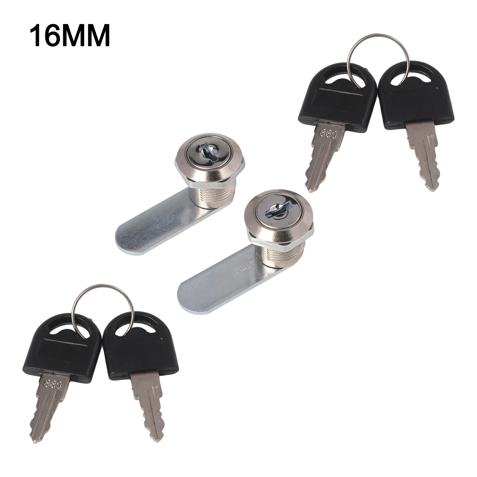 2set 16/20mm Cam Lock Security Lock Zinc Alloy Cam Lock Door Mail Box Furniture Locker For Office Storage Cabinet ﻿