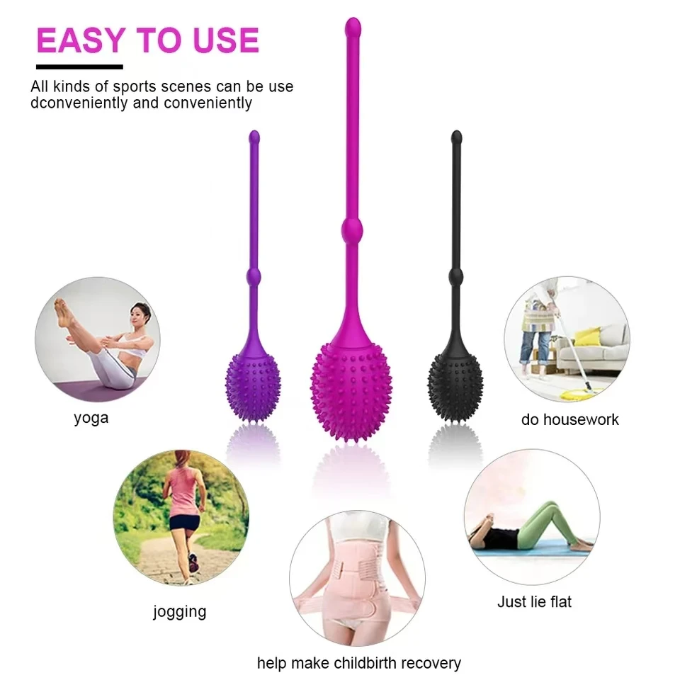 Vaginal Tightening Dumbbell Ball Postpartum Repair Exerciser Vaginal G- Point Massager Masturbation Ball Adult Products