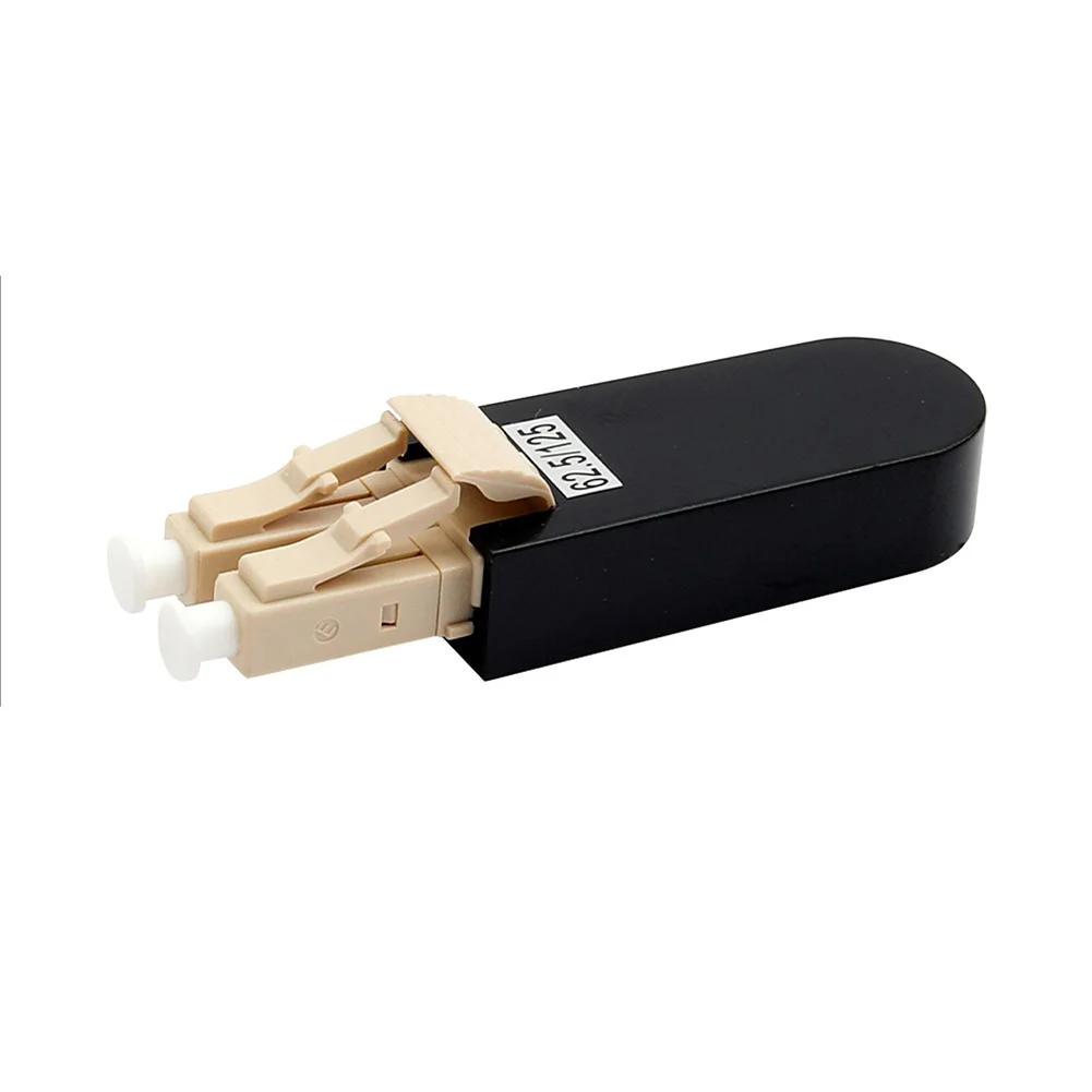 LCUPC-conectores adaptadores de fibra óptica para pruebas y aislamiento de problemas de red, rendimiento estable, OM3 50/125