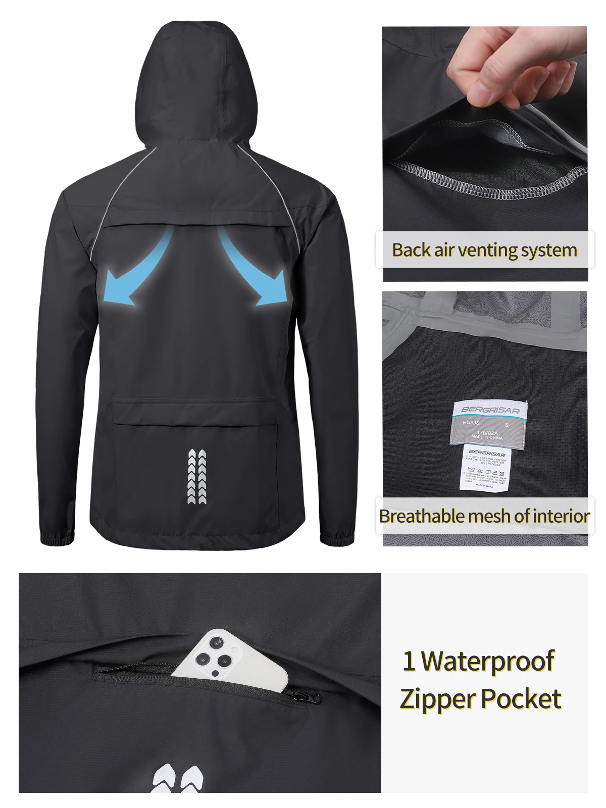 Thumbnail 4 - #79 Latest Windbreaker Coats Offers