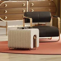 Modern Hallway Porch Shoe Changing Stools Simple Fashion Fitting Room Long Ottomans Italian Apartment Dormitory Balcony Bench T