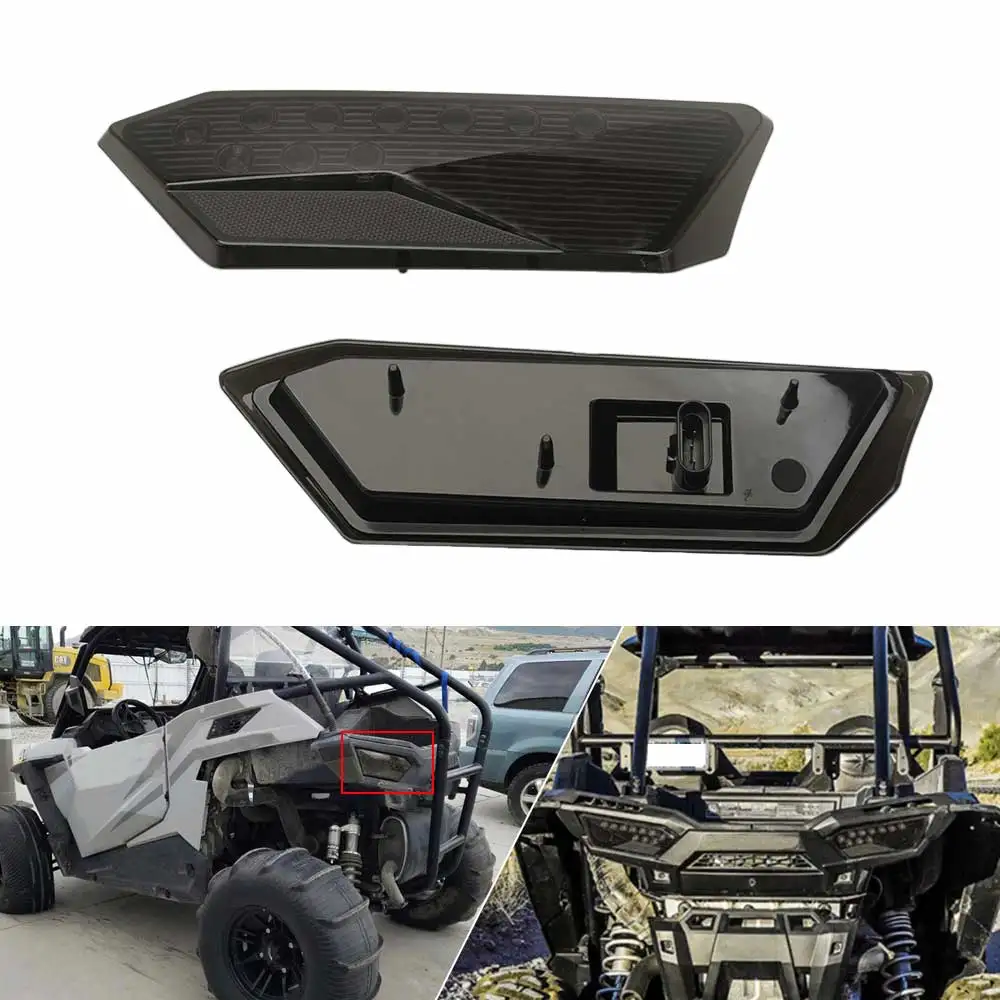 For Polaris RZR XP 4 1000 Turbo EPS Trail S 900 Sport Ultimate 2014-2025 2Pcs Brake & Running Lights Rear LED Tail Light