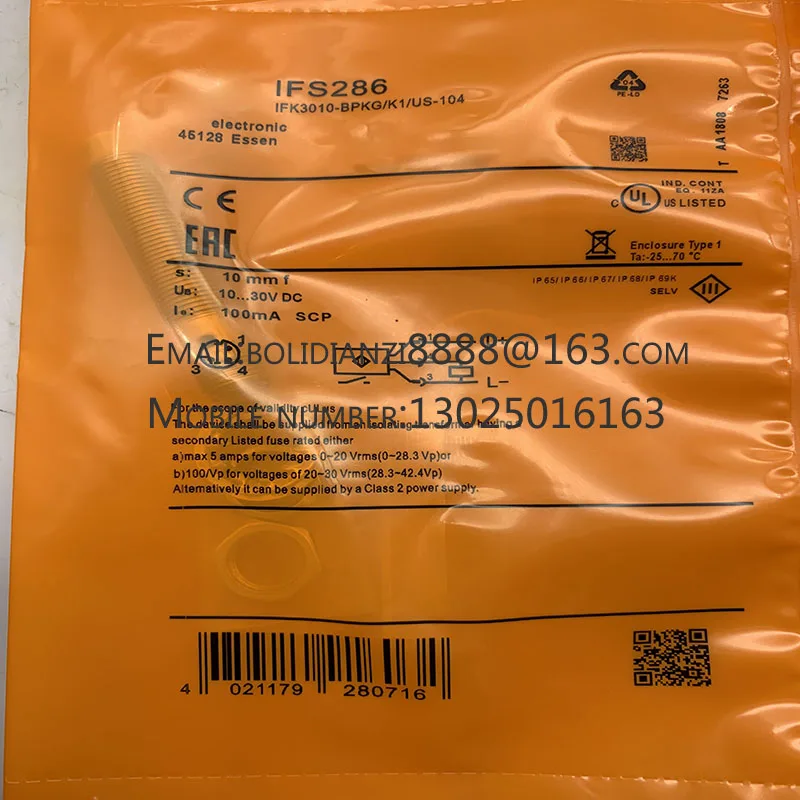 

The brand-new original sensor IFS246 warranty for one year in stock