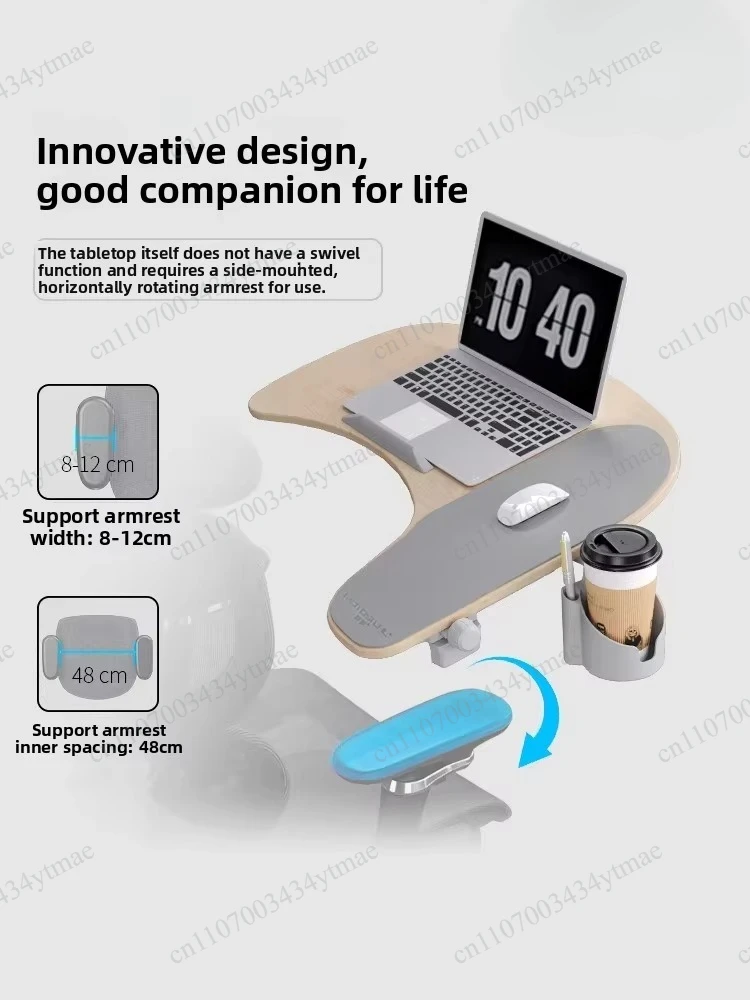 Universal Portable Laptop Table, Ergonomic Gaming Desk Accessory for Home Office Work and Study