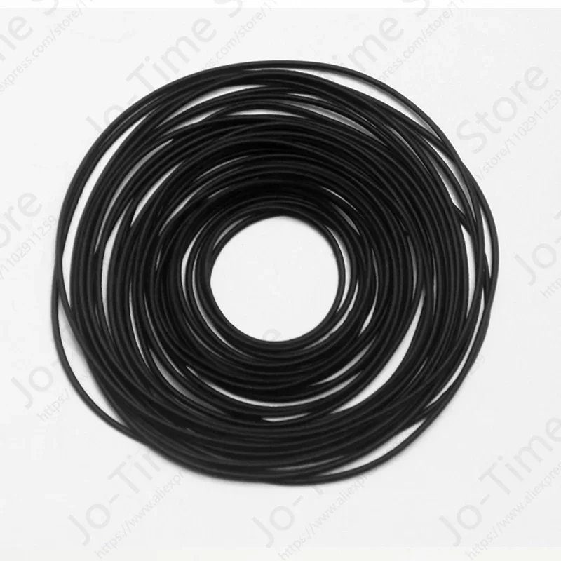 1 バッグ時計 O リングセット 0.5/0.6/0.7/0.8 ミリメートル防水ゴムガスケット時計裏蓋修理ツールキット