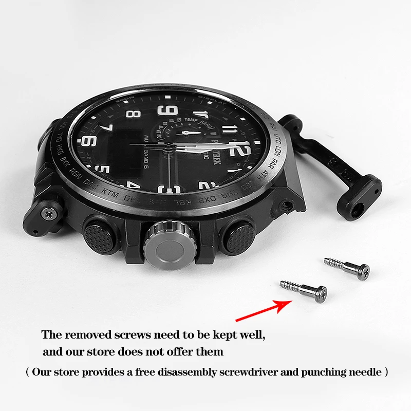 Refit Watchband Strap Plastic Adapter for Casio Watch PRG-600 PRG-650 PRW-6600 PRG-600YB PRG600 Series Connector Accessories