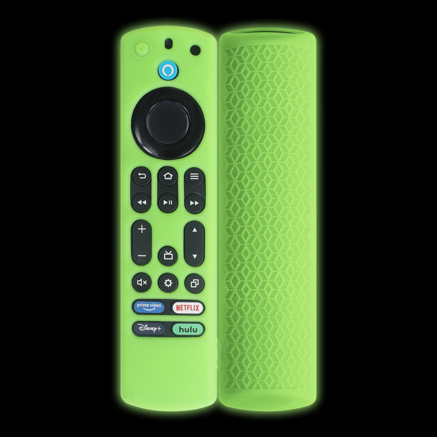 متوافق مع قطع غيار حافظة حماية من السيليكون لجهاز التحكم عن بعد من Amazon Fire Stick 4K Max