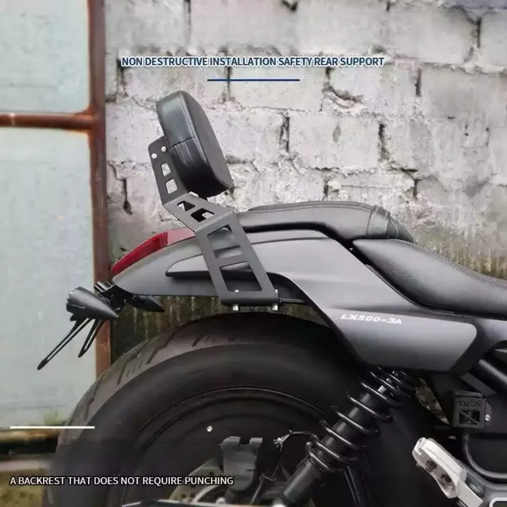 【Factory Direct】Motorcycle Small Rear Backrest Grab Bar Fit VOGE CU525