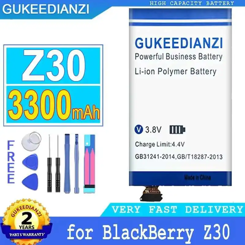 

Long-Lasting Mobile Phone Battery For Blackberry Z30 3300Mah