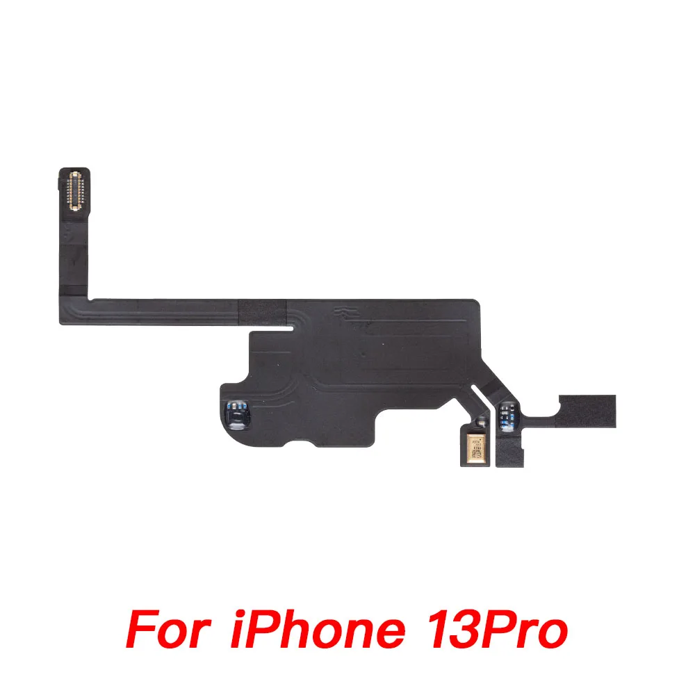 Ear Speaker Sensor Proximity Light Flex Cable Incl Microphone Replacement for iPhone 13 Mini Pro Max