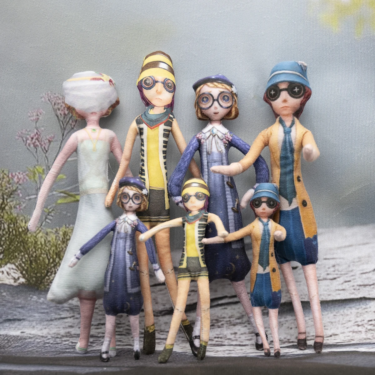 

15/28 см игровая идентичность V плюшевая кукла аниме Хелена Адамс мышцы глаз мягкая фигурка мягкая игрушка для косплея в подарок