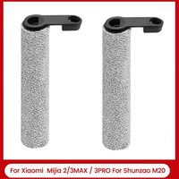ABXD 2PCS Roller Brush Replacement Parts for Xiaomi Mijia 2/3MAX / 3PRO for Shunzao M20 Floor Scrubber Accessories