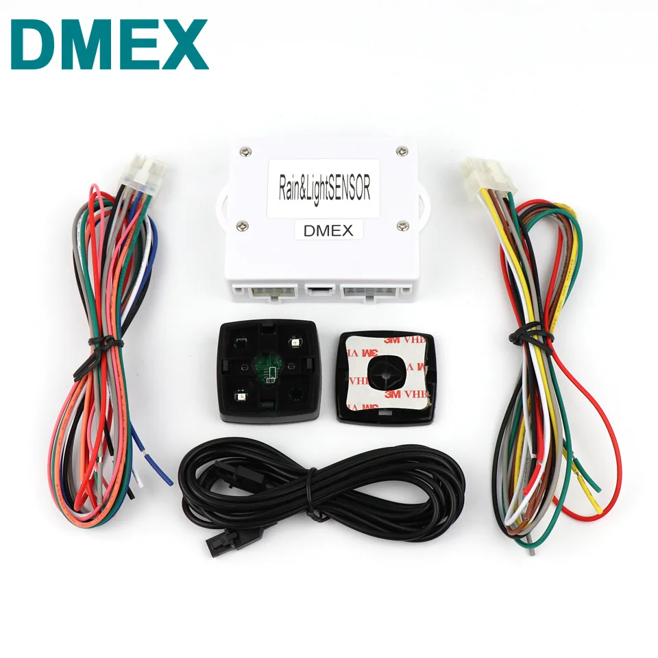 

Популярный хит продаж DMEX OEM 2 в 1, автоматический датчик дождя, универсальный автомобильный дворник, датчик дождя и света