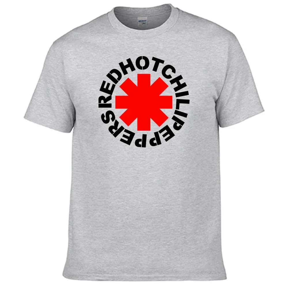 RHCP Rock Band Red Hot Chili Pepperss T shirt 100% Cotton Men Shirt N025