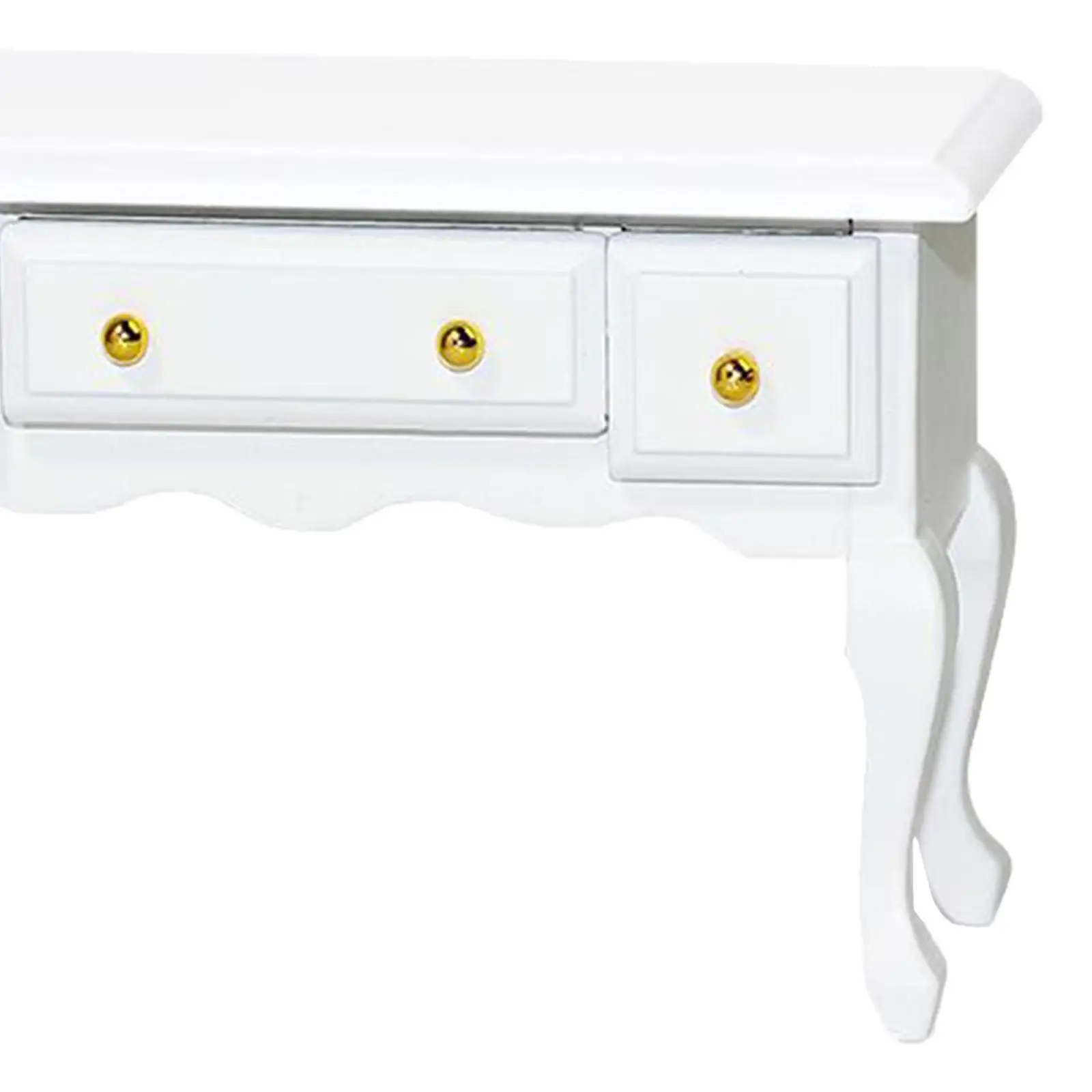 Maison de poupée 1:12, bureau d'étude Miniature fait à la main, Table en bois Antique minable, meubles modernes, modèle de scène de vie, jouets de décoration