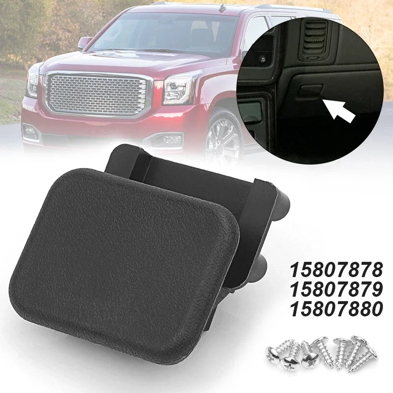 1 PCS Car Glove Box Door Lock Lid Handle with Screw For Chevy Silverado Suburban 1500 2500 3500 1999-2007 15807878 15807879 New