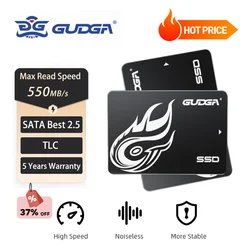 GUDGA-Disque dur SSD SATA3 de 2.5 pouces, avec capacité de 512 Go, 256 Go, 128 Go, pour PC portable et de bureau