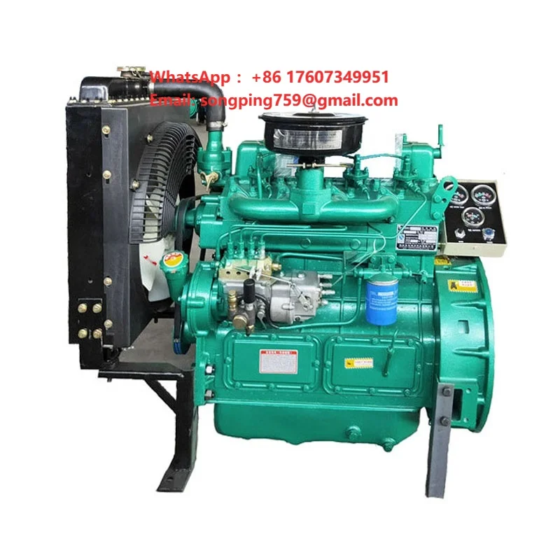 WEIFANG Ricardo R Series Diesel Engine Assembly R4105Zd 50Hz 380V 1500RPM with ATS for 60Kw Generator Set