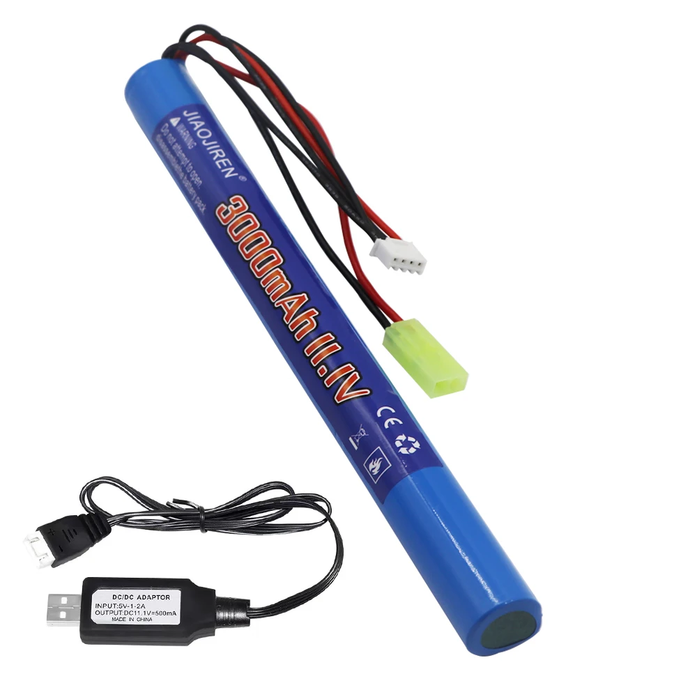 11.1V 3000MAH 18650 lipo Battery for AKKU Mini Airsoft Gun Battery RC model toys accessories 3S Water Gun RC Lipo battery