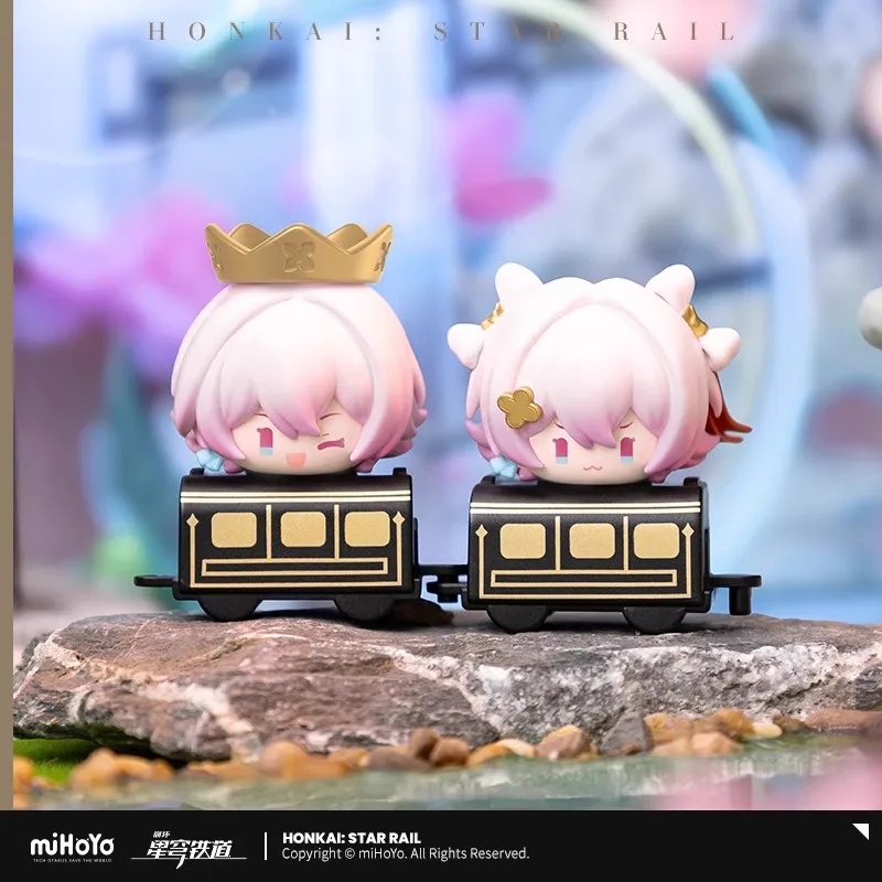 [Genuine] Pre-sale Hot Game Honkai Star Rail Q.ver March 7th Cartoon Cute Ornament Cosplay Anime Firefly Model Halloween Gift